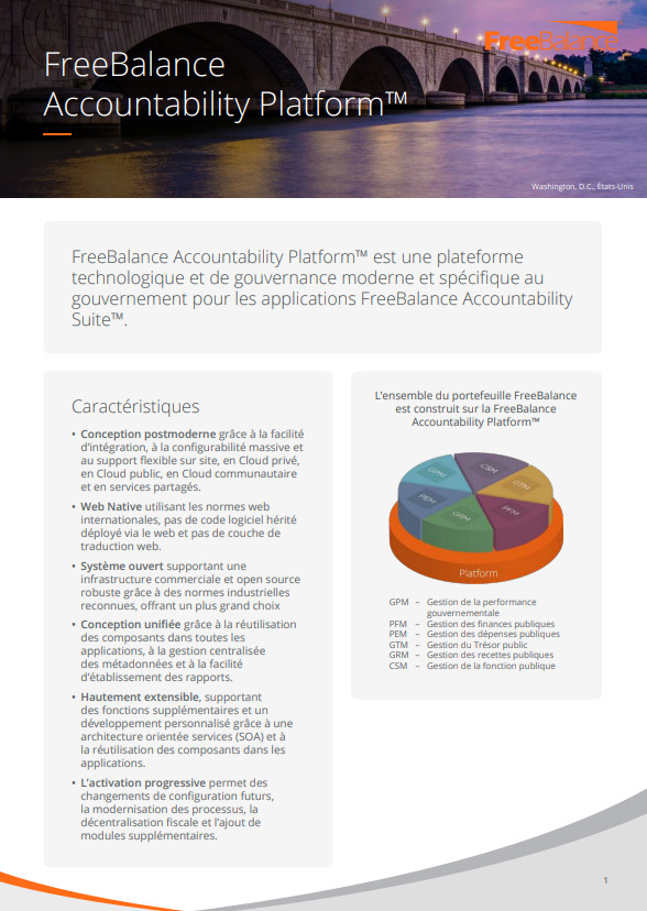 FreeBalance Accountability Platform (Français)